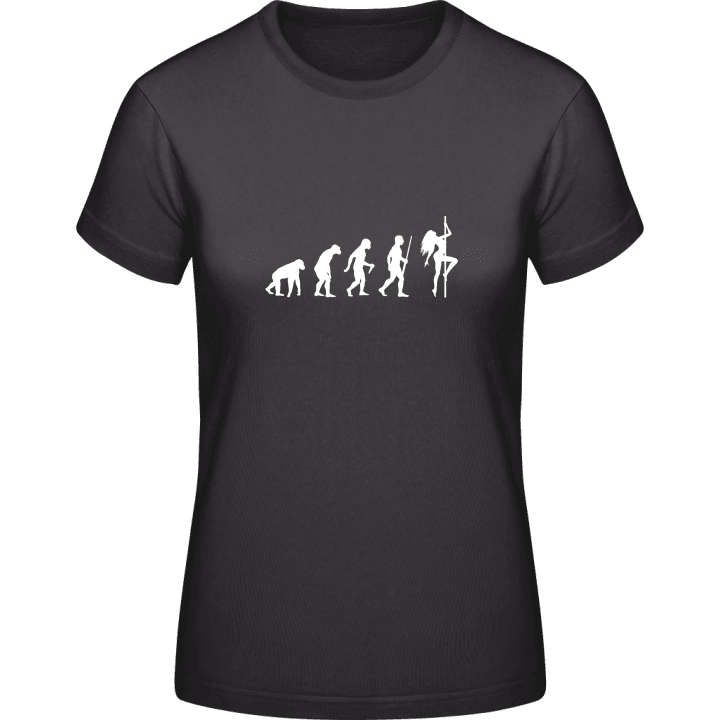 Tabledance Evolution Humor T-shirt för kvinnor contain pic