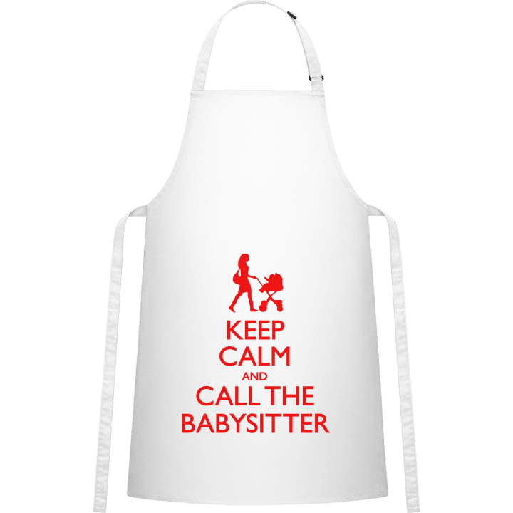Keep Calm And Call The Babysitter Tablier de cuisine contain pic