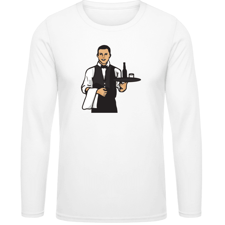 Waiter Design Shirt met lange mouwen contain pic