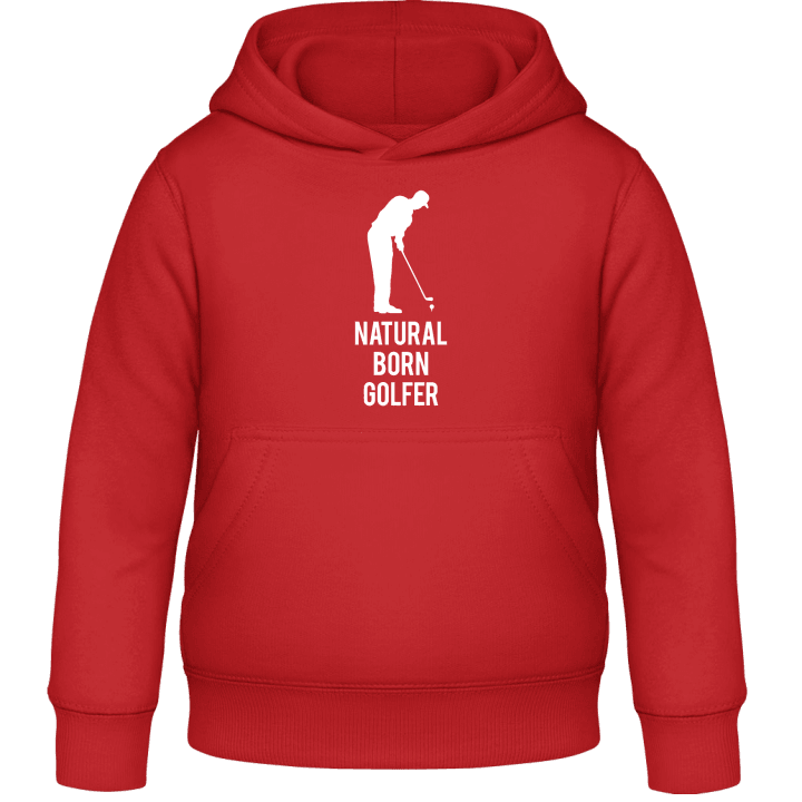 Natural Born Golfer Kids Hoodie contain pic