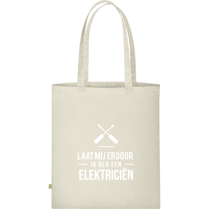 Laat mij erdoor ik ben een elektriciën Cloth Bag 0 image
