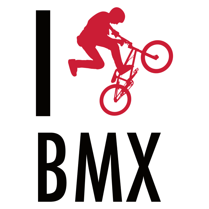 I Love BMX T-skjorte 0 image