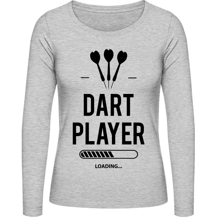 Dart Player Loading T-shirt à manches longues pour femmes contain pic