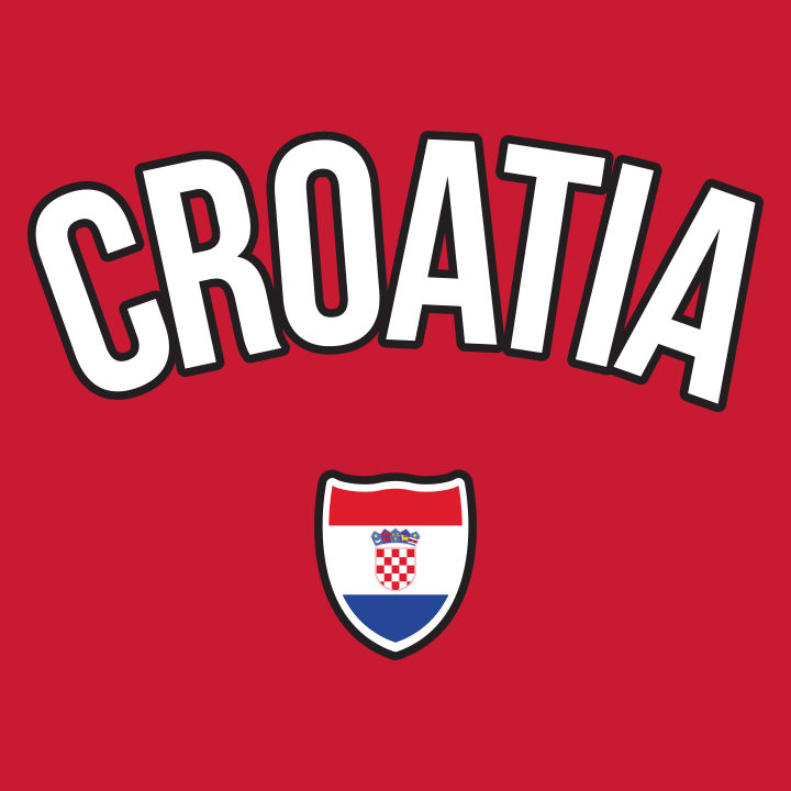 CROATIA Football Fan Langermet skjorte for kvinner 0 image