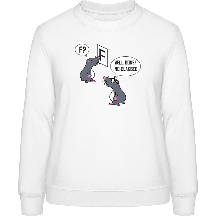 Well Done! No Glasses Sweat-shirt pour femme 0 image