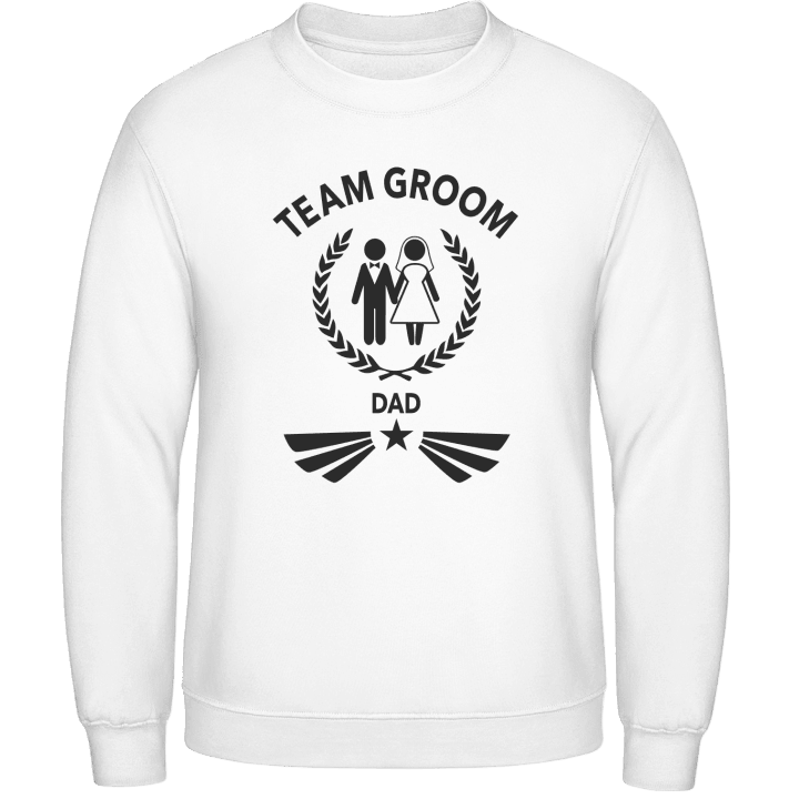 Team Groom Dad Tröja contain pic