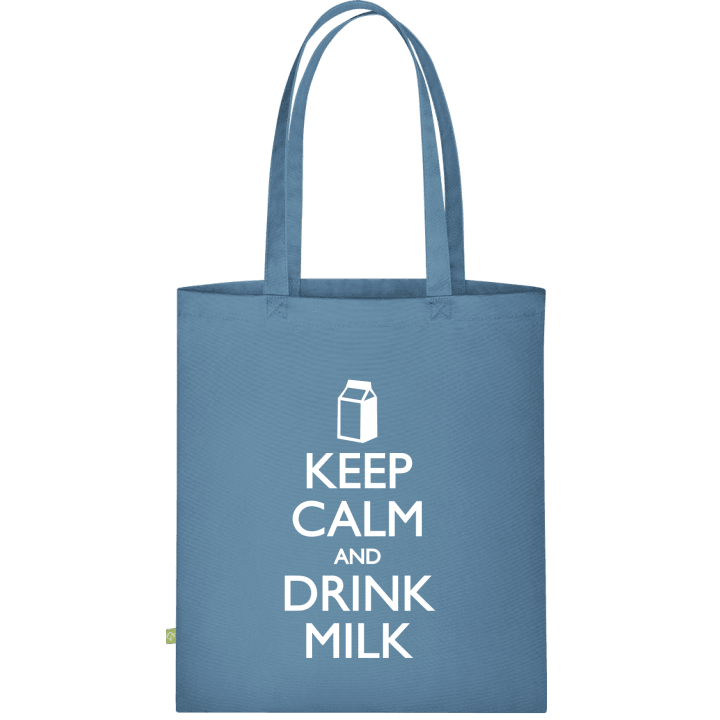 Keep Calm and drink Milk Bolsa de tela contain pic
