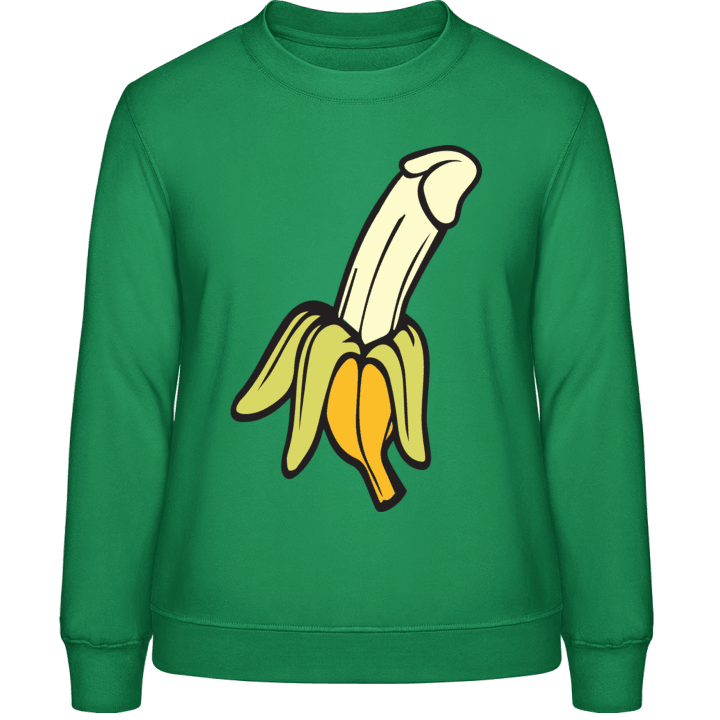 Penis Banana Sweatshirt för kvinnor contain pic