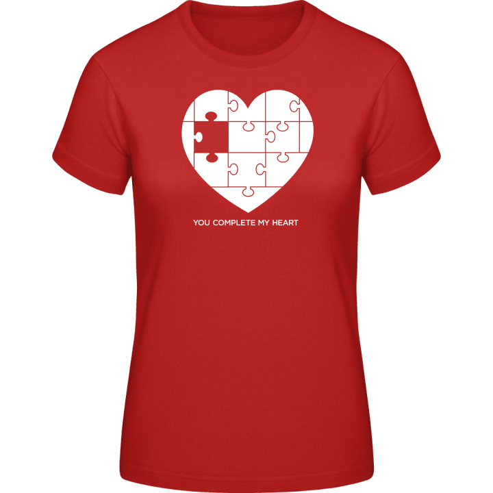 Complete My Heart T-shirt för kvinnor 0 image