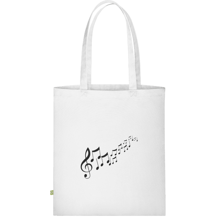 Dancing Music Notes Stoffen tas contain pic
