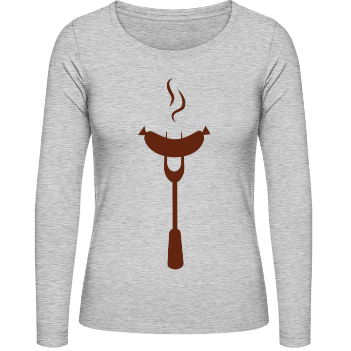 Grilled Sausage Women long Sleeve Shirt contain pic