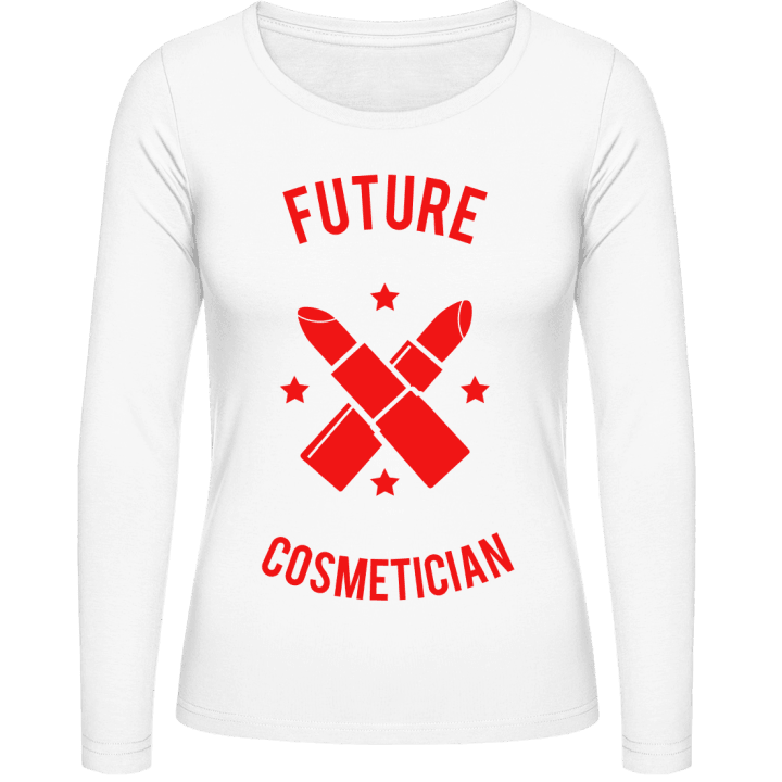 Future Cosmetician Langermet skjorte for kvinner contain pic