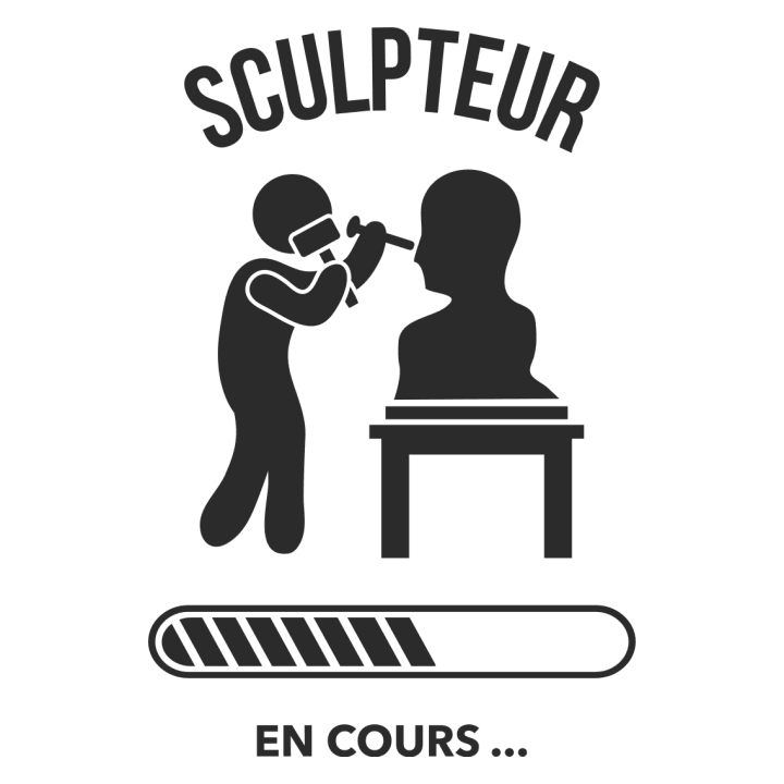 Sculpteur en cours T-shirt för kvinnor 0 image
