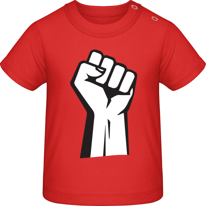 Fist Revolution Baby T-skjorte contain pic