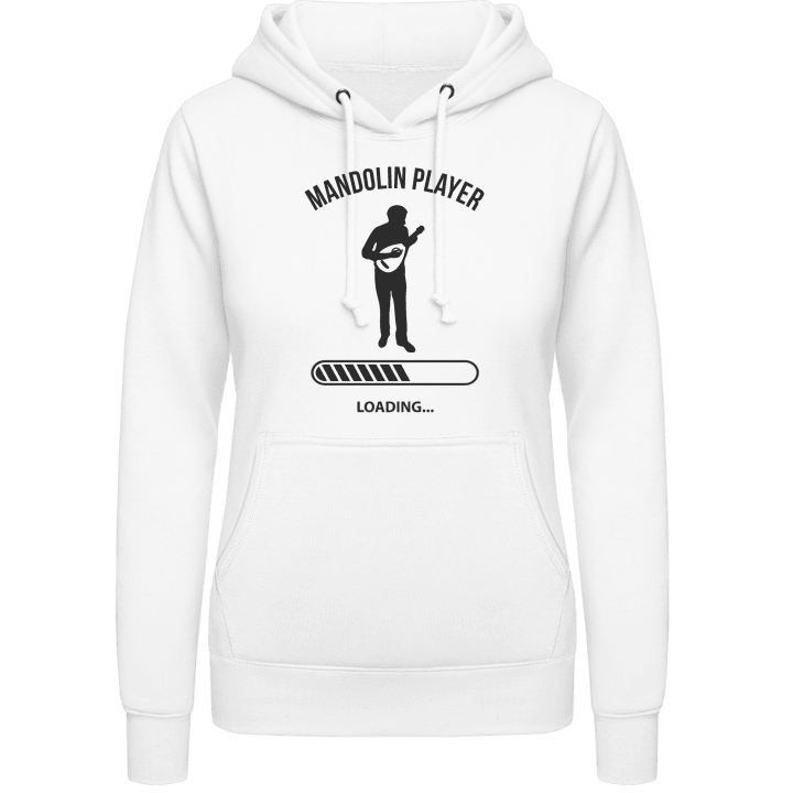 Mandolin Player Loading Vrouwen Hoodie contain pic