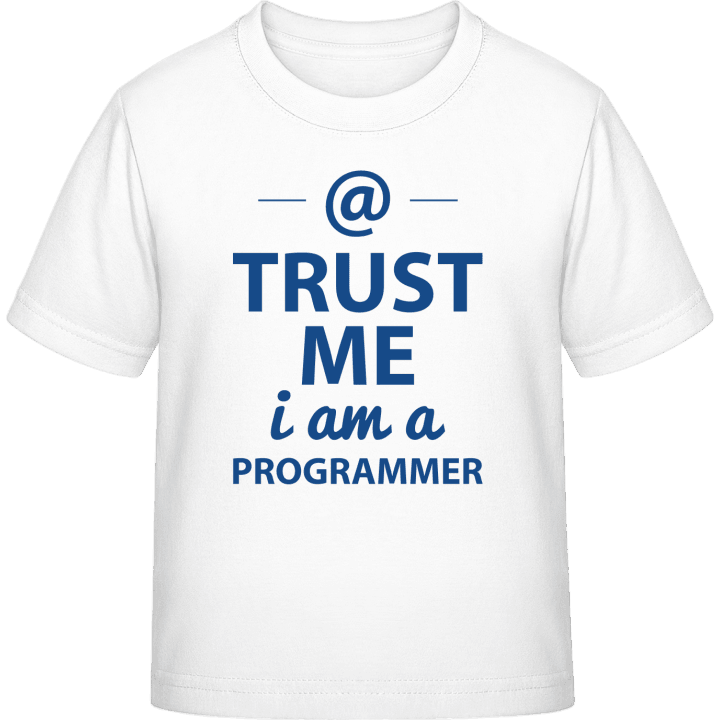 Trust Me I´m A Programmer T-shirt pour enfants contain pic