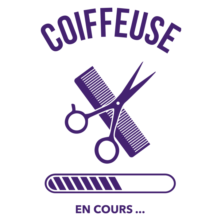 Coiffeuse En Cours T-shirt til kvinder 0 image