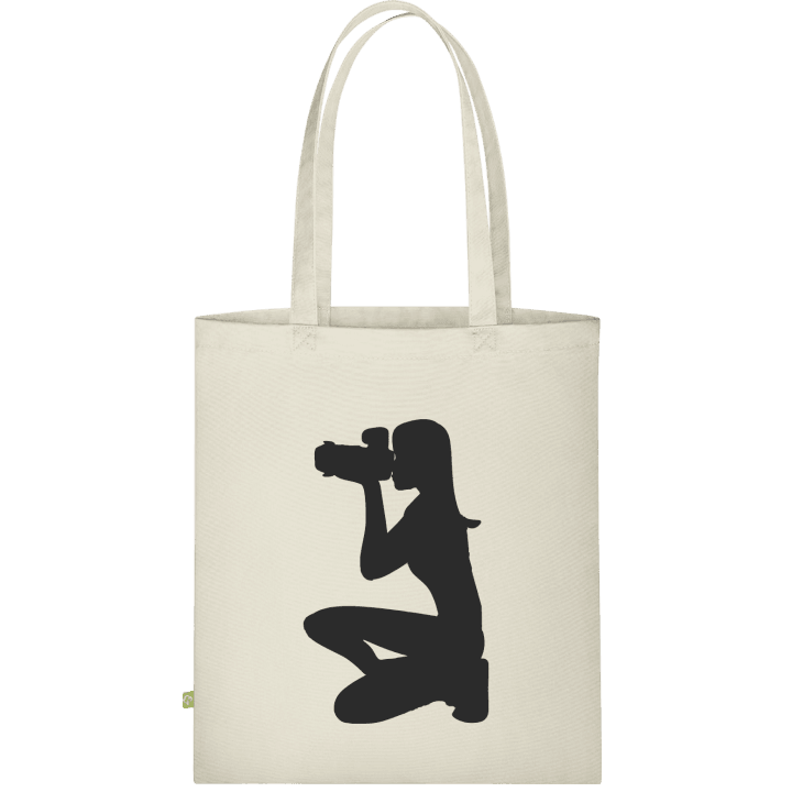 Female Photographer Cloth Bag contain pic