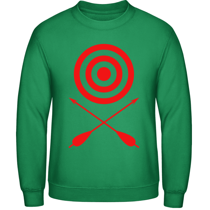 Archery Target And Crossed Arrows Felpa 0 image