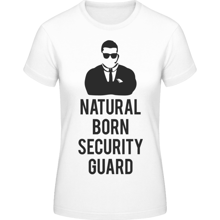 Natural Born Security Guard Frauen T-Shirt contain pic