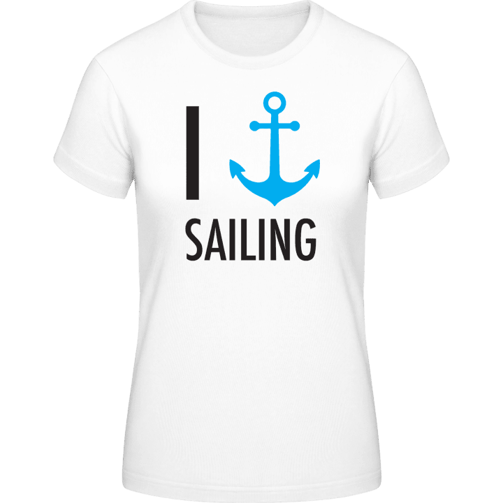 I heart Sailing Frauen T-Shirt 0 image