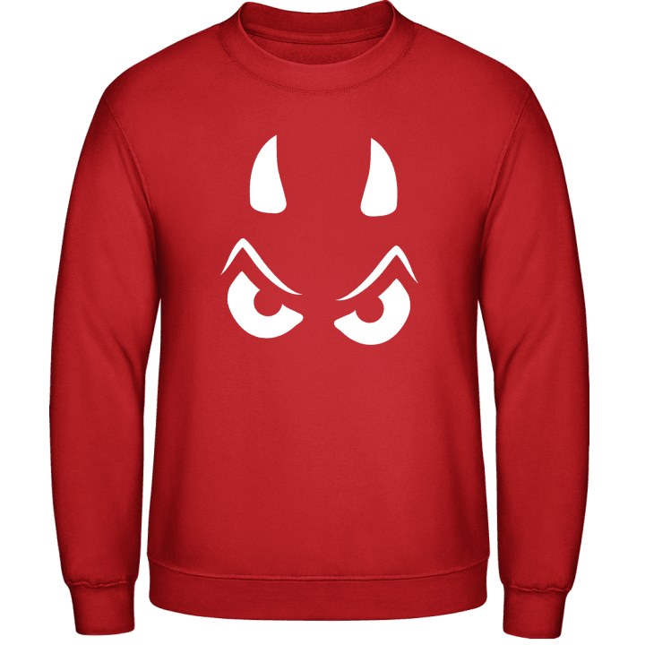 Little Devil Face Sweatshirt contain pic