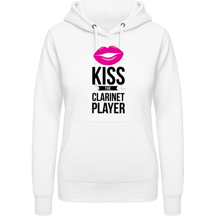 Kiss The Clarinet Player Sudadera con capucha para mujer contain pic