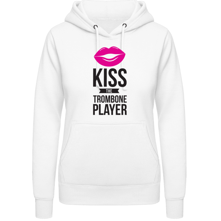 Kiss The Trombone Player Sudadera con capucha para mujer contain pic