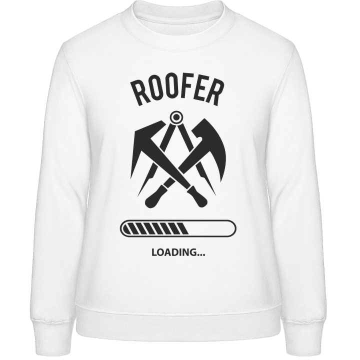 Roofer Loading Frauen Sweatshirt contain pic