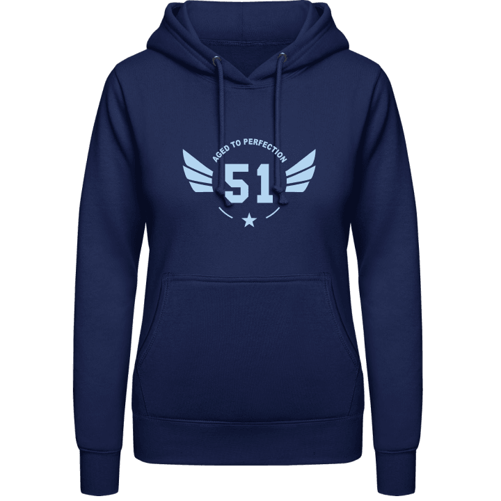 51 Years Aged to perfection Sweat à capuche pour femme 0 image