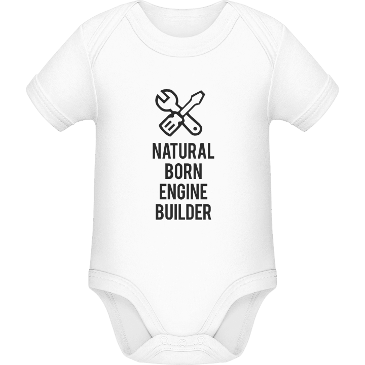 Natural Born Machine Builder Baby romperdress contain pic