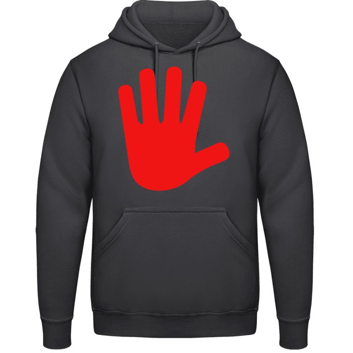 Stop Hand Hoodie contain pic