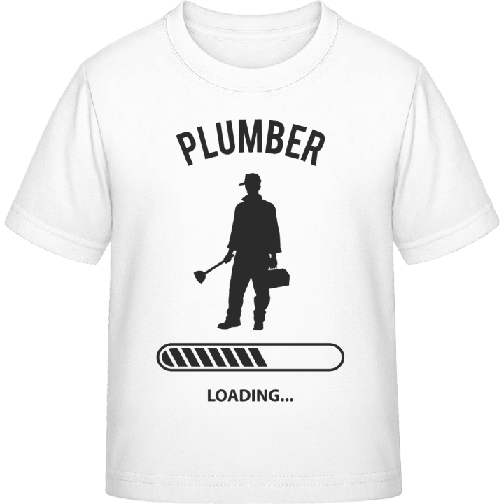 Plumber Loading T-shirt för barn contain pic