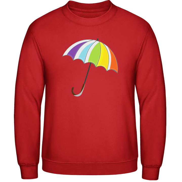 Regenbogen Regenschirm Sweatshirt 0 image