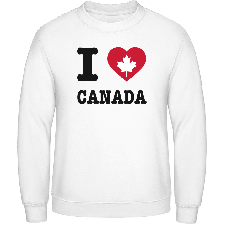 I Love Canada Tröja contain pic