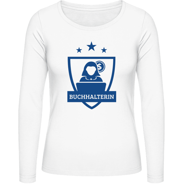 Buchhalterin T-shirt à manches longues pour femmes contain pic