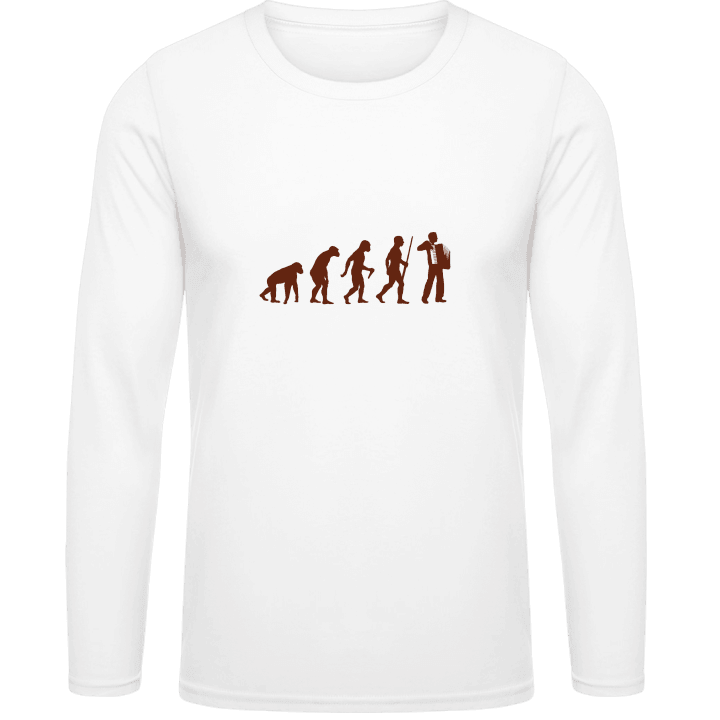 Accordionist Evolution Long Sleeve Shirt contain pic