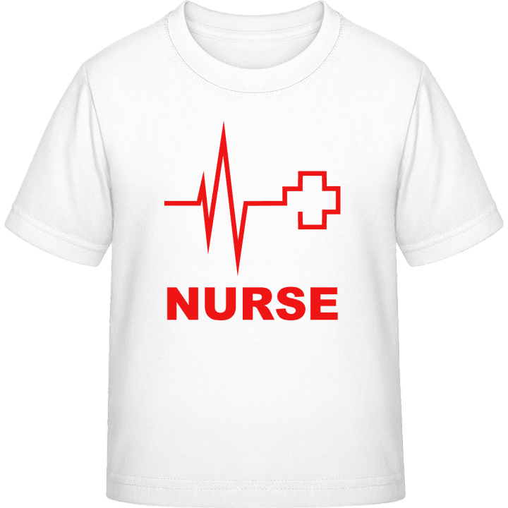 Nurse Heartbeat Kinderen T-shirt contain pic