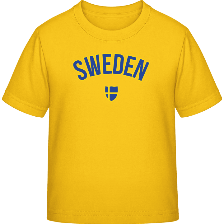 SWEDEN Football Fan T-skjorte for barn 0 image