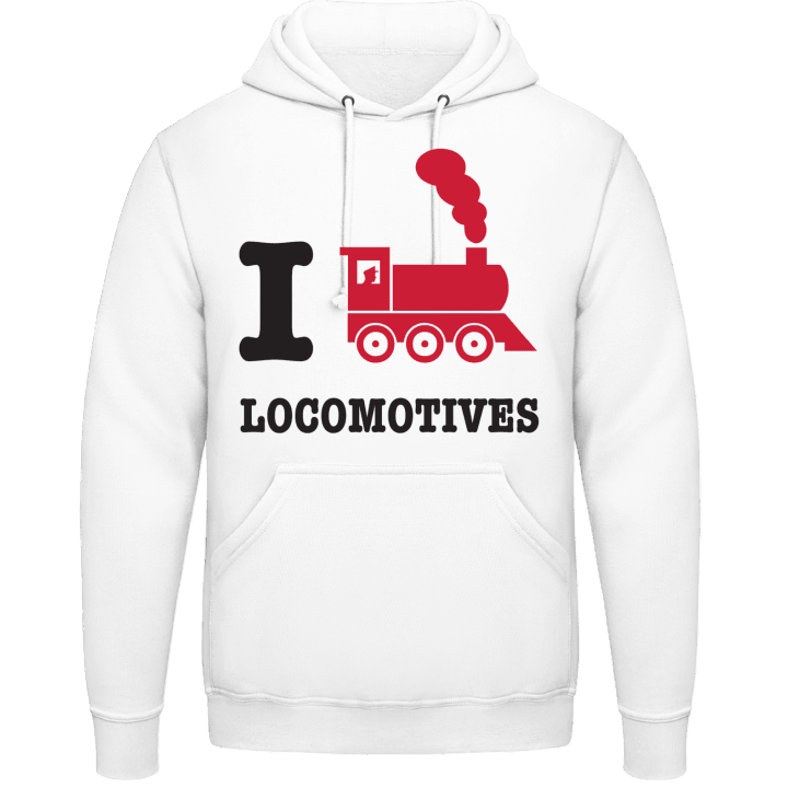 I Love Locomotives Felpa con cappuccio 0 image