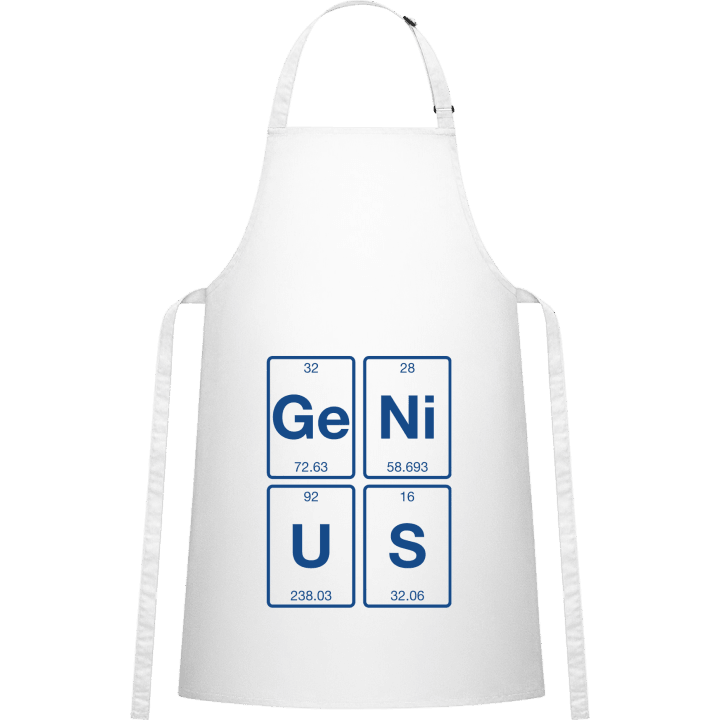 Genius Chemical Elements Kitchen Apron contain pic