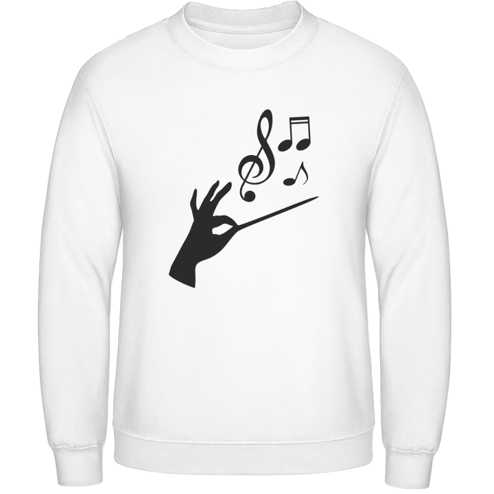 Conducting Music Notes Sweatshirt 0 image