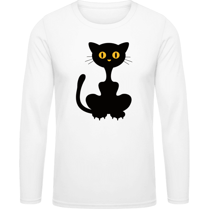 Black Cat Shirt met lange mouwen 0 image