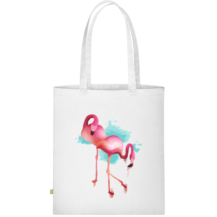 Flamingo Watercolor Stofftasche 0 image