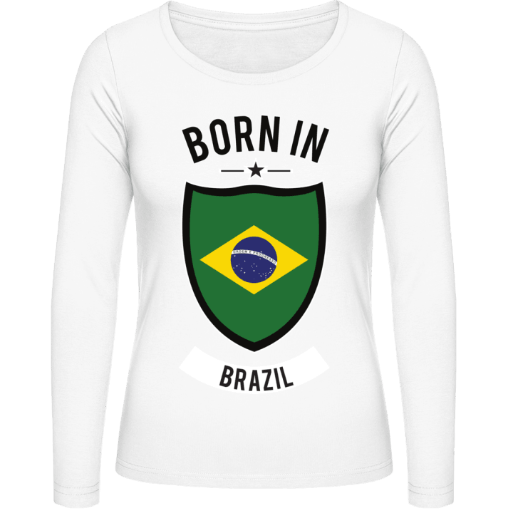 Born in Brazil T-shirt à manches longues pour femmes 0 image