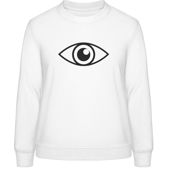 Auge Silhouette Frauen Sweatshirt 0 image