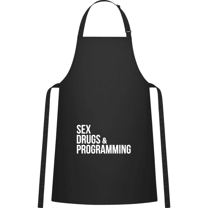Sex Drugs And Programming Kitchen Apron contain pic