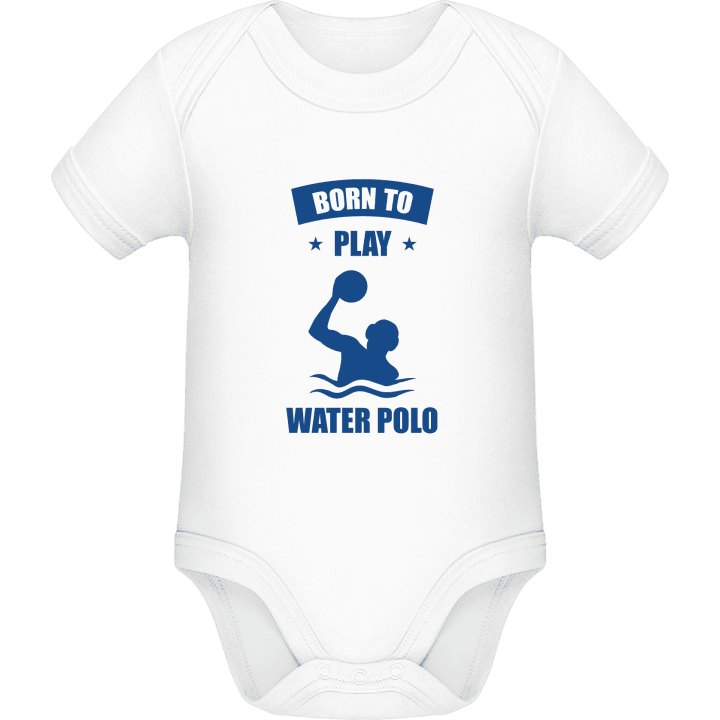 Born To Play Water Polo Baby Rompertje contain pic