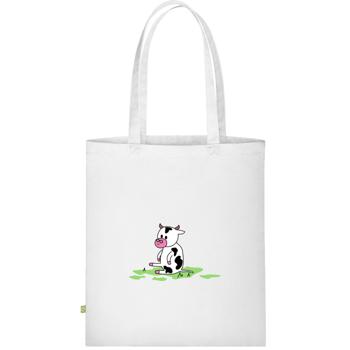 Cute Cow Grass Sac en tissu 0 image