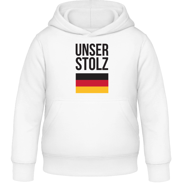 Unser Stolz Kids Hoodie contain pic